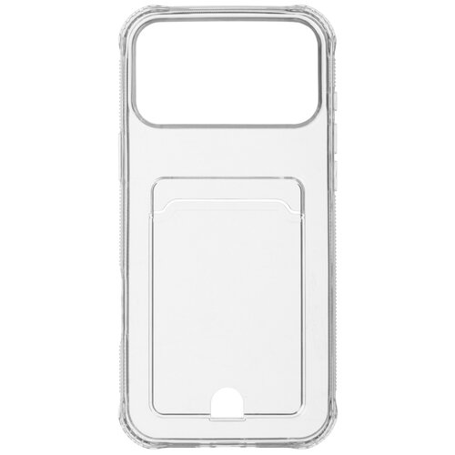 Накладка  Aceline Pocket для Apple iPhone 17 Pro Max прозрачный