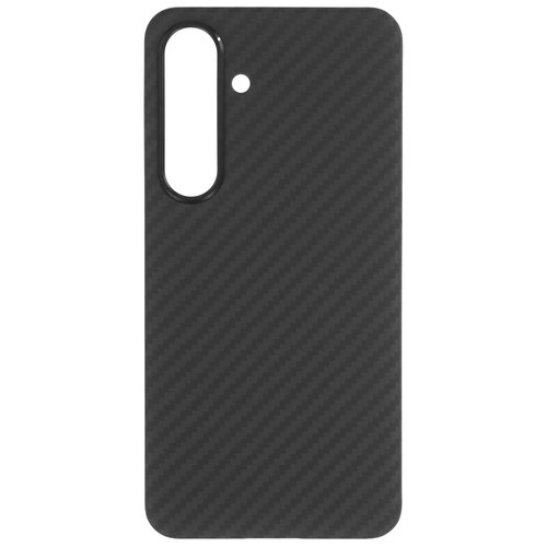Накладка  uBear Supreme Case для Samsung Galaxy S24 черный/серый