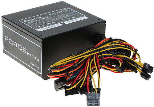 Блок питания Chieftec FORCE 750W [CPS-750S] черный
