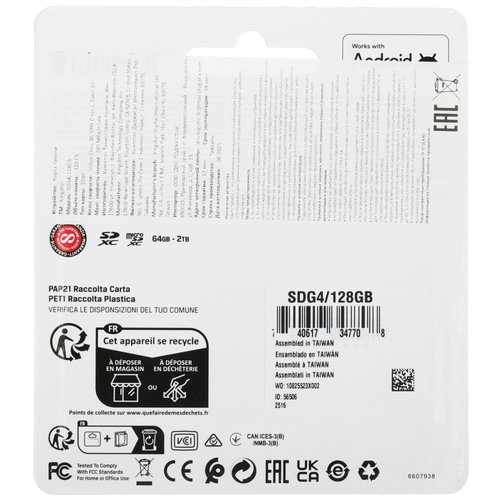 Купить Карта памяти Kingston Canvas Go! Plus SDXC 128 ГБ [SDG4/128GB] в ...