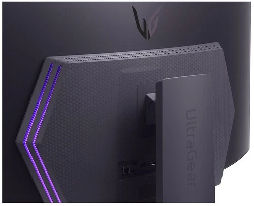 Монитор 45' LG UltraGear 45GX90SA-B OLED 3440x1440, 240 Гц, 0.03 мс, 21:9, 1300 кд/м² (пиковая), 2×HDMI 2.1, DP 1.4, USB-C (65 Вт PD), USB Hub, 3.5 Jack, динамики (2×7 Вт), DisplayHDR True Black 400, FreeSync Premium, G-Sync Compatible, изогнутый (800R), черный, фото14