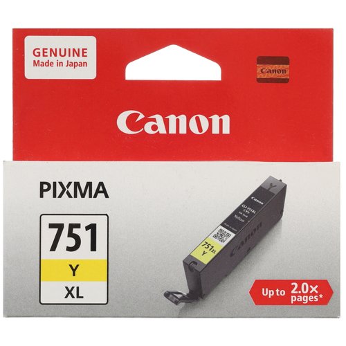 Картридж Canon CLI-751XL желтый