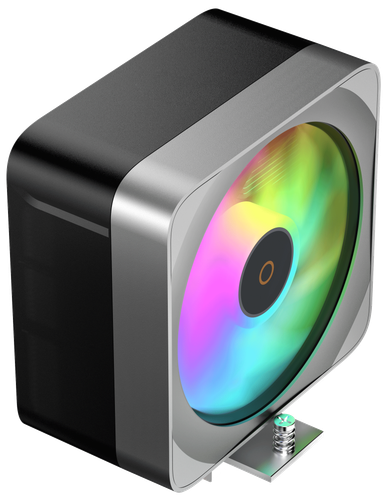 Кулер для процессора Ocypus Delta A40 EX BK ARGB [Delta-A40-BK1NAWN00E-GL] черный