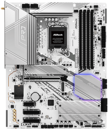 Материнская плата ASRock Z890 Pro RS WiFi White