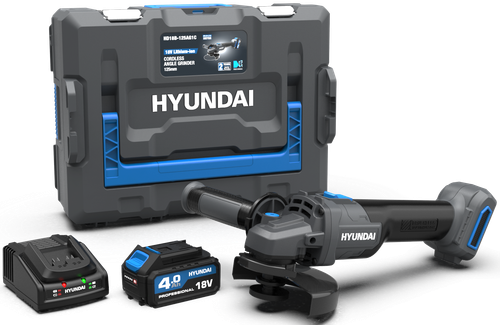 Angle grinder Hyundai HD18B-125AG1C 18V One for All
