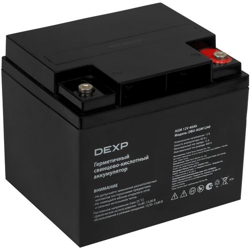 Uninterruptible power supply battery DEXP DBU-AGM1240