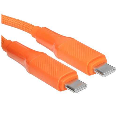 Кабель KEYRON USB Type-C - USB Type-C оранжевый 1.5 м
