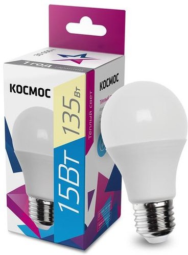 Лампа светодиодная Космос LkecLED15wA60E2730