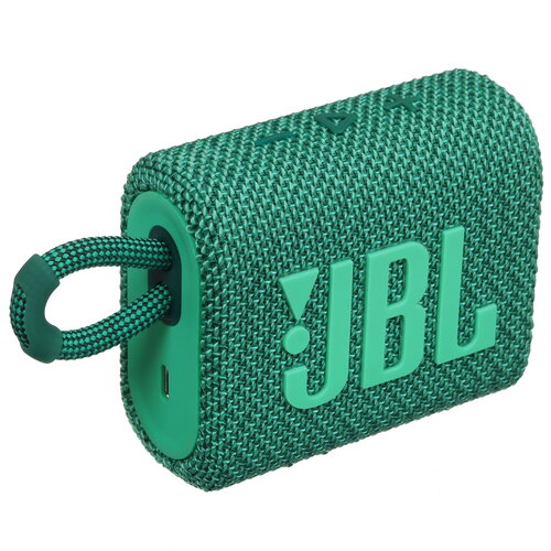 Портативная колонка JBL GO 3 Eco, зеленый