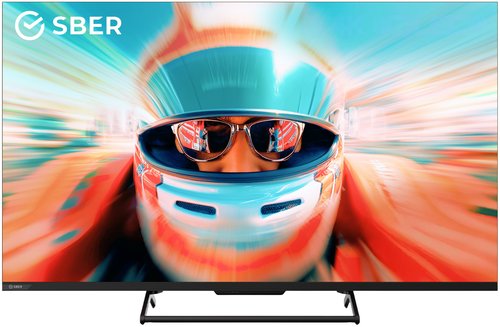 43" (108 см) Телевизор Sber SDF-43UQ7000MBA черный