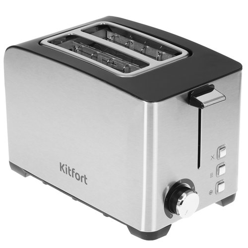 Тостер Kitfort КТ-6212 серебристый