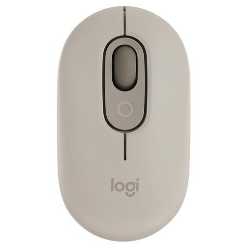 Мышь беспроводная Logitech POP Mouse [910-006622] бежевый