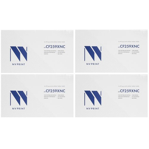 Картридж лазерный NV Print NV-CF259XNC-SET4 черный