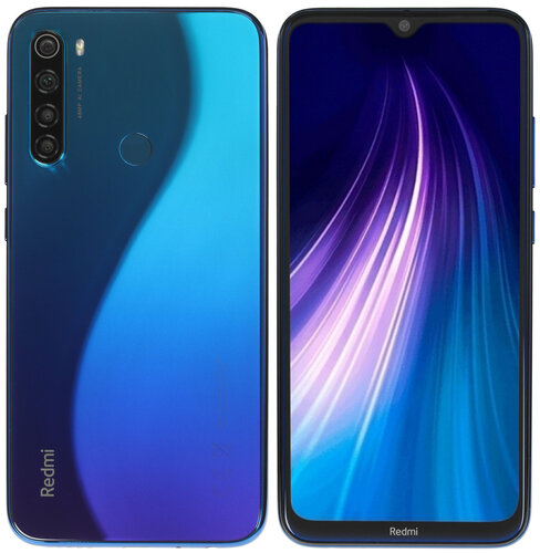 6.3" Смартфон Xiaomi Redmi Note 8 2021 128 ГБ синий