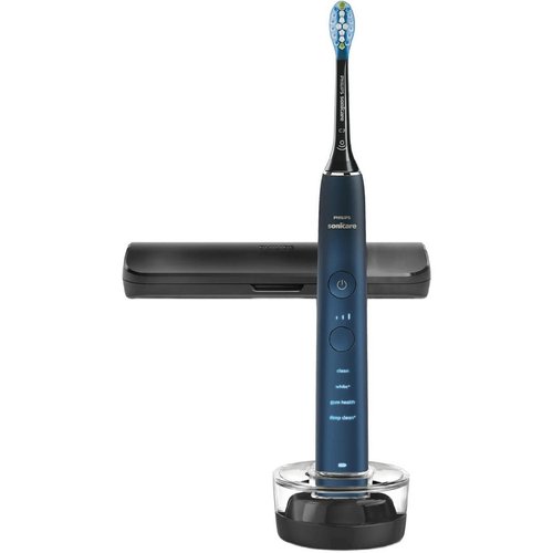 Электрическая зубная щетка Philips Sonicare HX9911/88 DiamondClean 9000 синий, черный