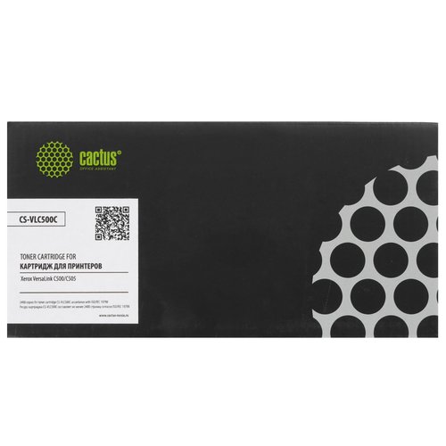 Картридж лазерный Cactus CS-VLC500C 106R03877 голубой, с чипом