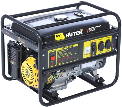 Electric generator   Gasoline Huter DY6500L