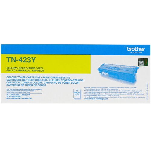 Картридж лазерный Brother TN-423Y желтый