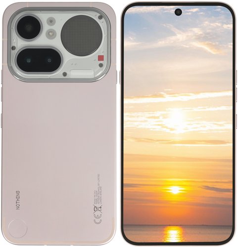 6.83" Смартфон Nothing Phone 4a Pro 256 ГБ розовый