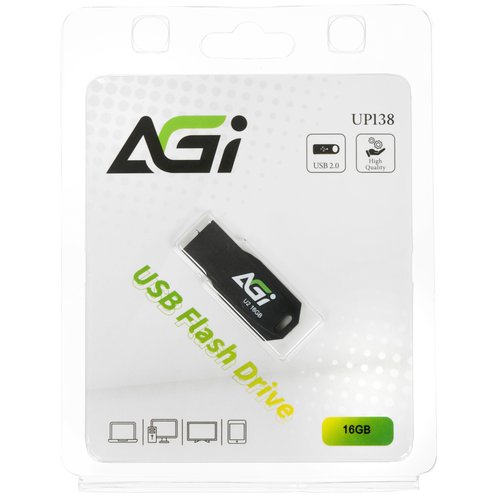 Память USB Flash 16 ГБ Agi UP138 [AGI016GABUP138-RT]