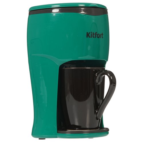 Кофеварка капельная Kitfort КТ-7310 зеленый