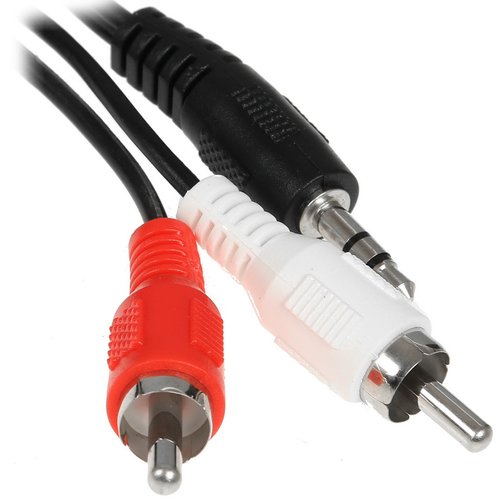 Cable   Aceline jack 3.5 mm - 2RCA black