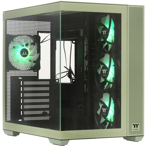 Корпус Thermaltake View 380 TG ARGB Matcha Green [CA-1Z2-00MEWN-00] зеленый