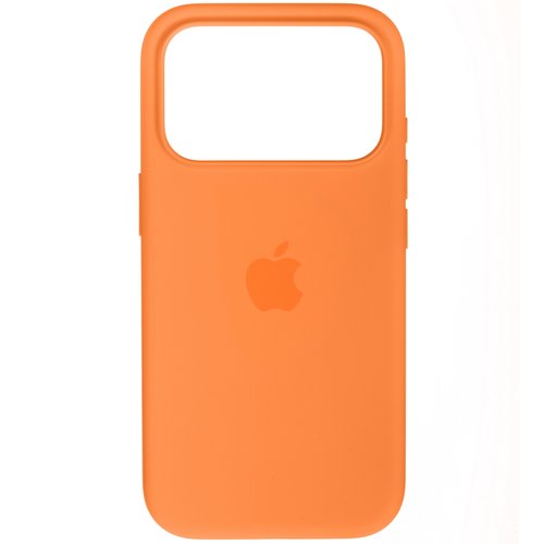 Накладка  Apple Silicone Case для Apple iPhone 17 Pro оранжевый