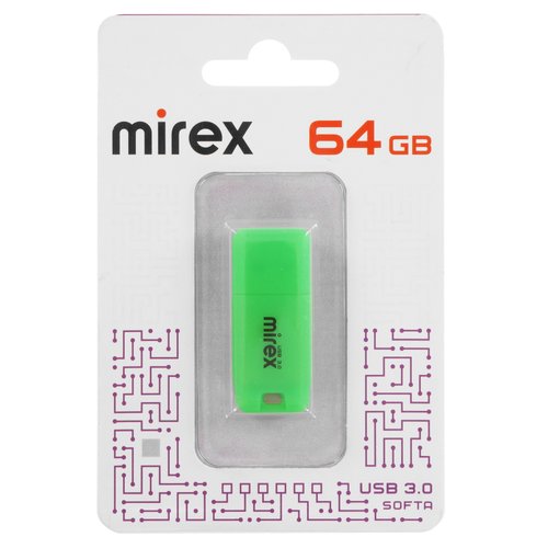 Память USB Flash 64 ГБ Mirex Softa [13600-FM3SGN64]