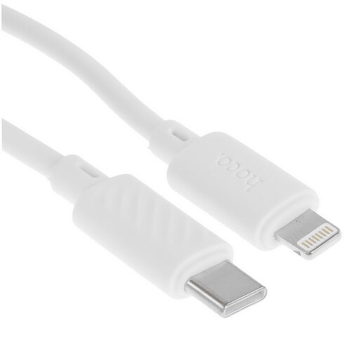 Кабель Hoco Lightning 8-pin - USB Type-C белый 1 м
