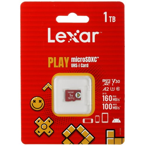 Карта памяти Lexar microSDXC 1024 ГБ [LMSPLAY001T-BNNNG]