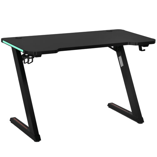 Стол компьютерный DEXP Airbud 120B RGB черный
