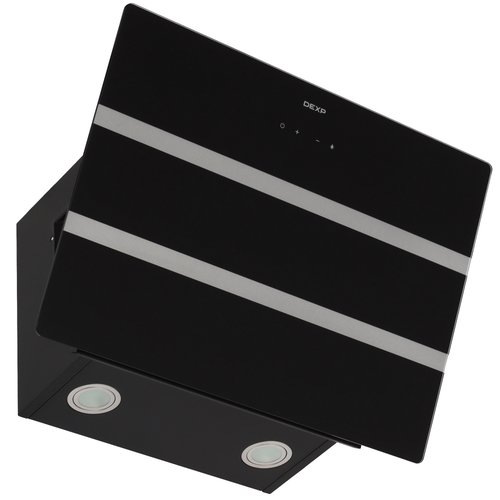 Вытяжка наклонная DEXP IH60-SV0 RGB черный/серебристый