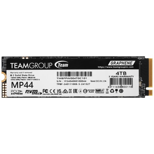 4000 ГБ M.2 NVMe накопитель TEAMGROUP MP44 [TM8FPW004T0C101]
