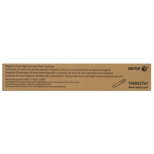 Картридж лазерный Xerox 106R03747 пурпурный, с чипом