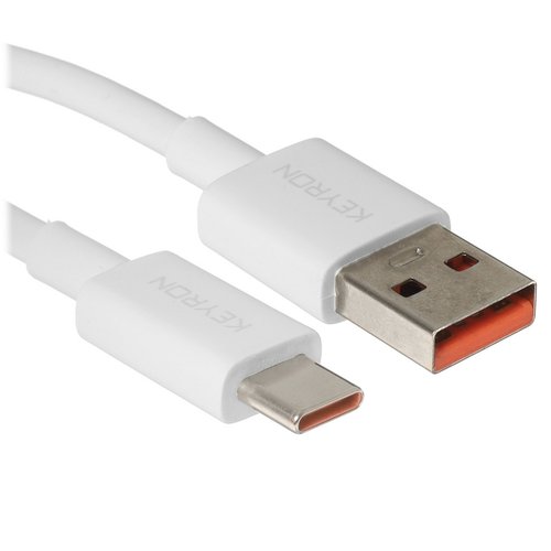 Кабель KEYRON USB Type-C - USB Type-A белый