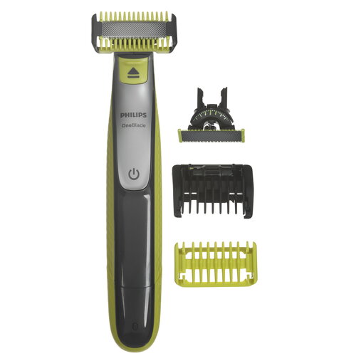Триммер Philips OneBlade QP2834/20 черный/зеленый