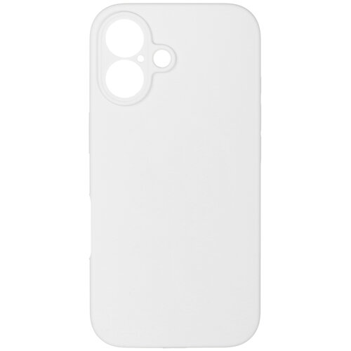 Накладка  BoraSCO Liquid Case для Apple iPhone 16 белый