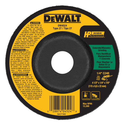 Shilish diski DeWalt DW4524