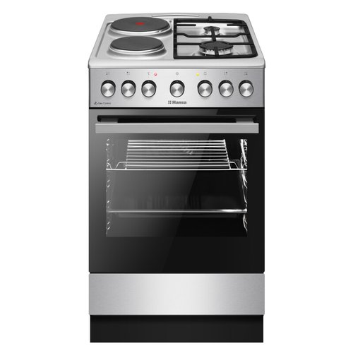 Комбинированная плита Hansa FCMW58143 серебристый