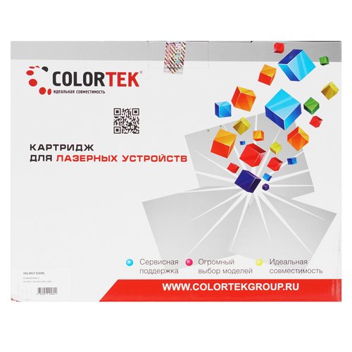 Картридж лазерный Colortek MLT-D209L черный