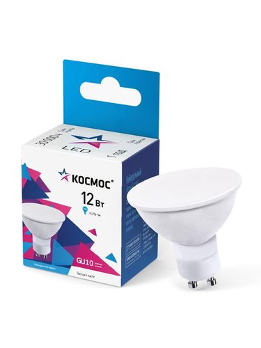 Лампа светодиодная Космос LkecLED12wGU10C45