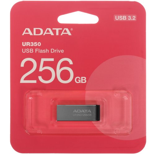 USB Flash memory 256 GB Adata UR350 [UR350-256G-RSR/BK]