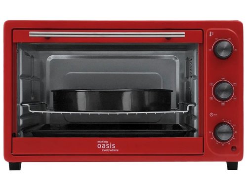 Мини-печь Oasis M-S45R красный