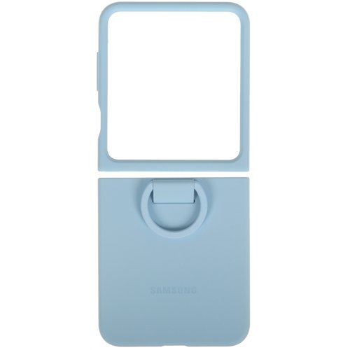 Накладка  Samsung Silicone Case для Samsung Galaxy Z Flip6 голубой