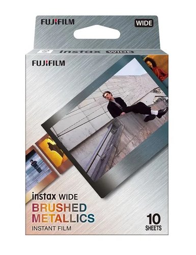 Картридж для моментальной печати Fujifilm Instax Wide Brushed Metal