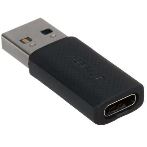 Переходник Acefast USB Type-A - USB Type-C черный