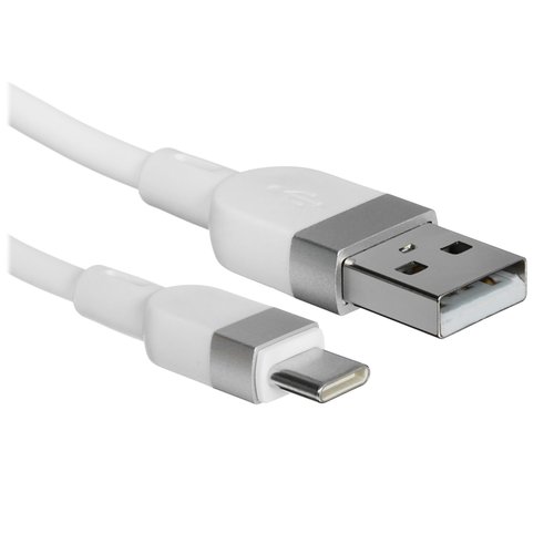 Кабель Hoco USB Type-C - USB Type-A белый