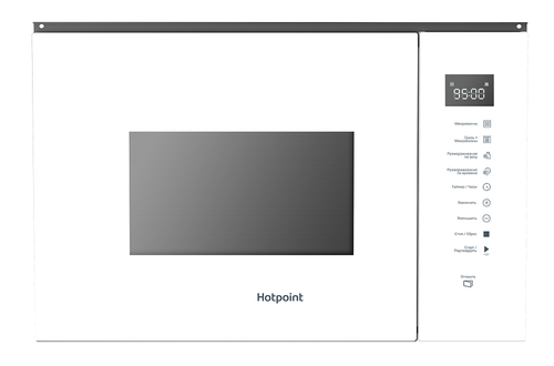 Встраиваемая микроволновая печь Hotpoint MF25G WH H белый