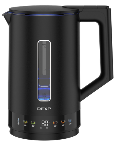 Electric kettle DEXP DK-150D black